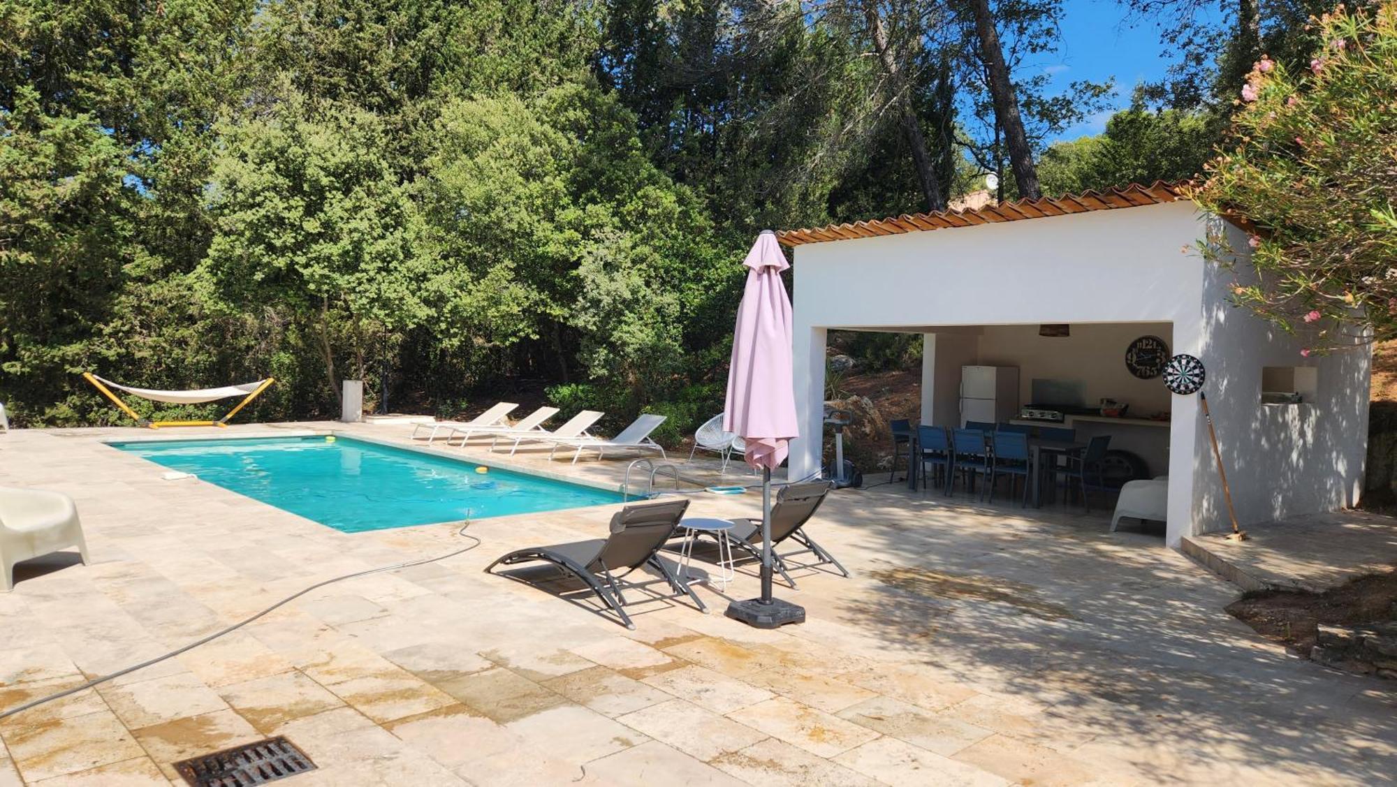 La Bastide Blanche Magnifique Villa 5 Etoiles 5 Chambres Et Piscine Privee Sur 6500 M Var Лорг Экстерьер фото